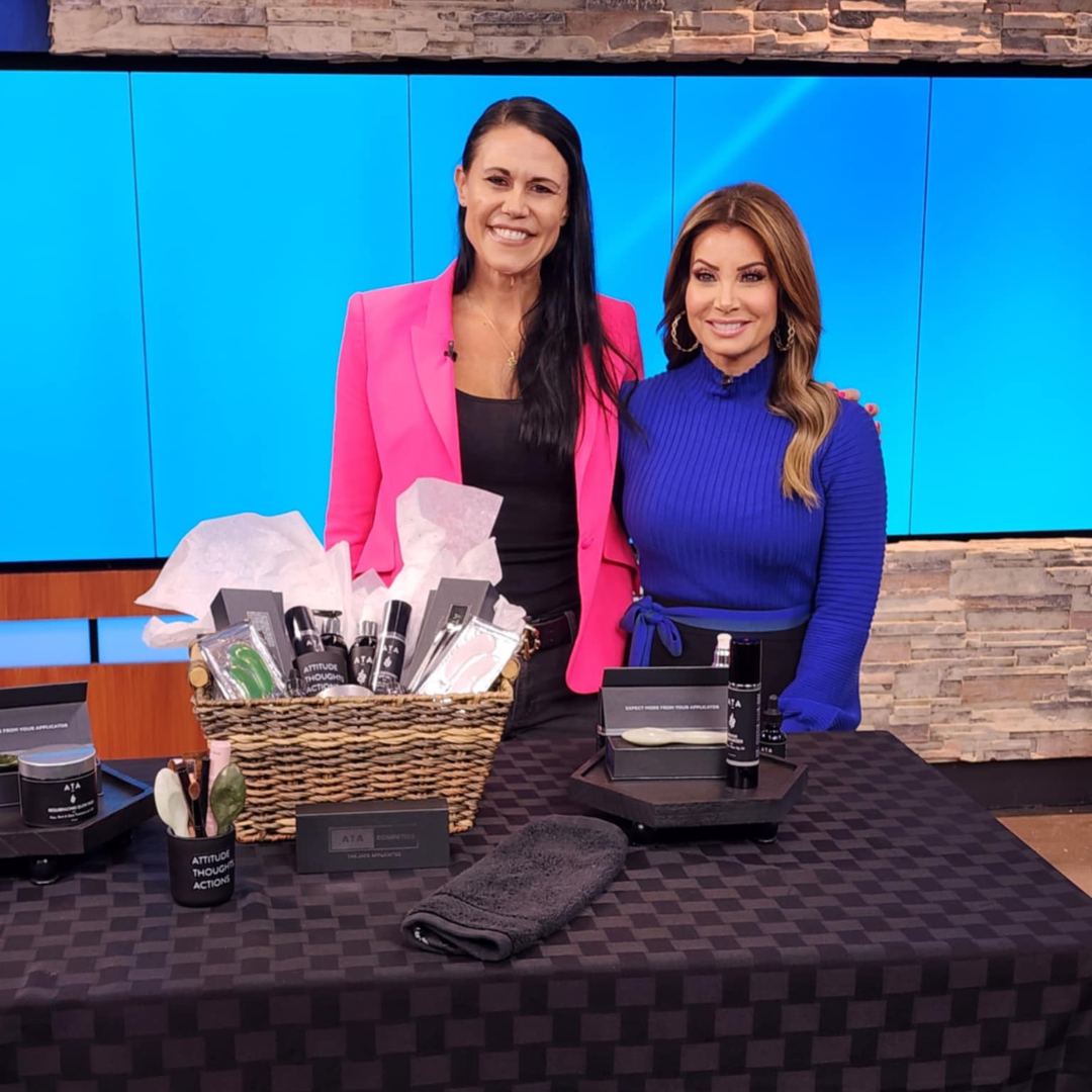 ATA Cosmetics and The Jade Applicator were featured on FOX 29's Daytime with Kimberly for their powerful, USA-made skincare products that rejuvenate and enhance your skin’s radiance.