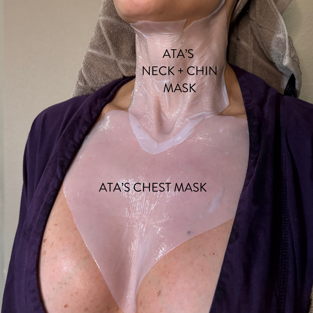 Chest Mask (Heart Shape) Biocellulose: 6-Pack